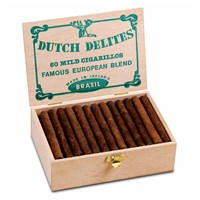 Сигариллы Dutch Delites Classic Brasil деревянная коробка (50 шт.)