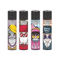 Зажигалка Clipper CP11R Excuse Meow