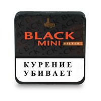 Сигариллы Villiger Black Mini Sumatra Filter (20 шт.)