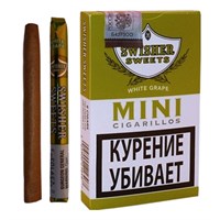 Сигариллы Swisher Sweets White Grape Mini Cigarillos (6 шт.)
