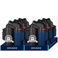 Зажигалка ZENGA ANGLE TORCH JET RUBBERIZED black+blue ZT-60  (97394)