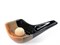 Пепельница для трубки  Ceramica Tripepi 9115  Black/leather - фото 5544
