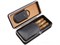 Футляр для 3 сигар Aficionado Cigar Leather Case LCFC BLK - фото 7182